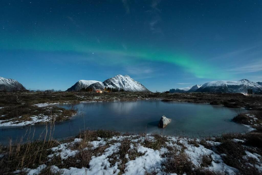 New! Lofoten Luxury Home Near Henningsvaer Lyngværet Eksteriør billede