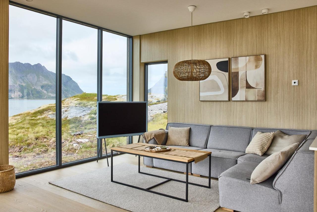 New! Lofoten Luxury Home Near Henningsvaer Lyngværet Eksteriør billede