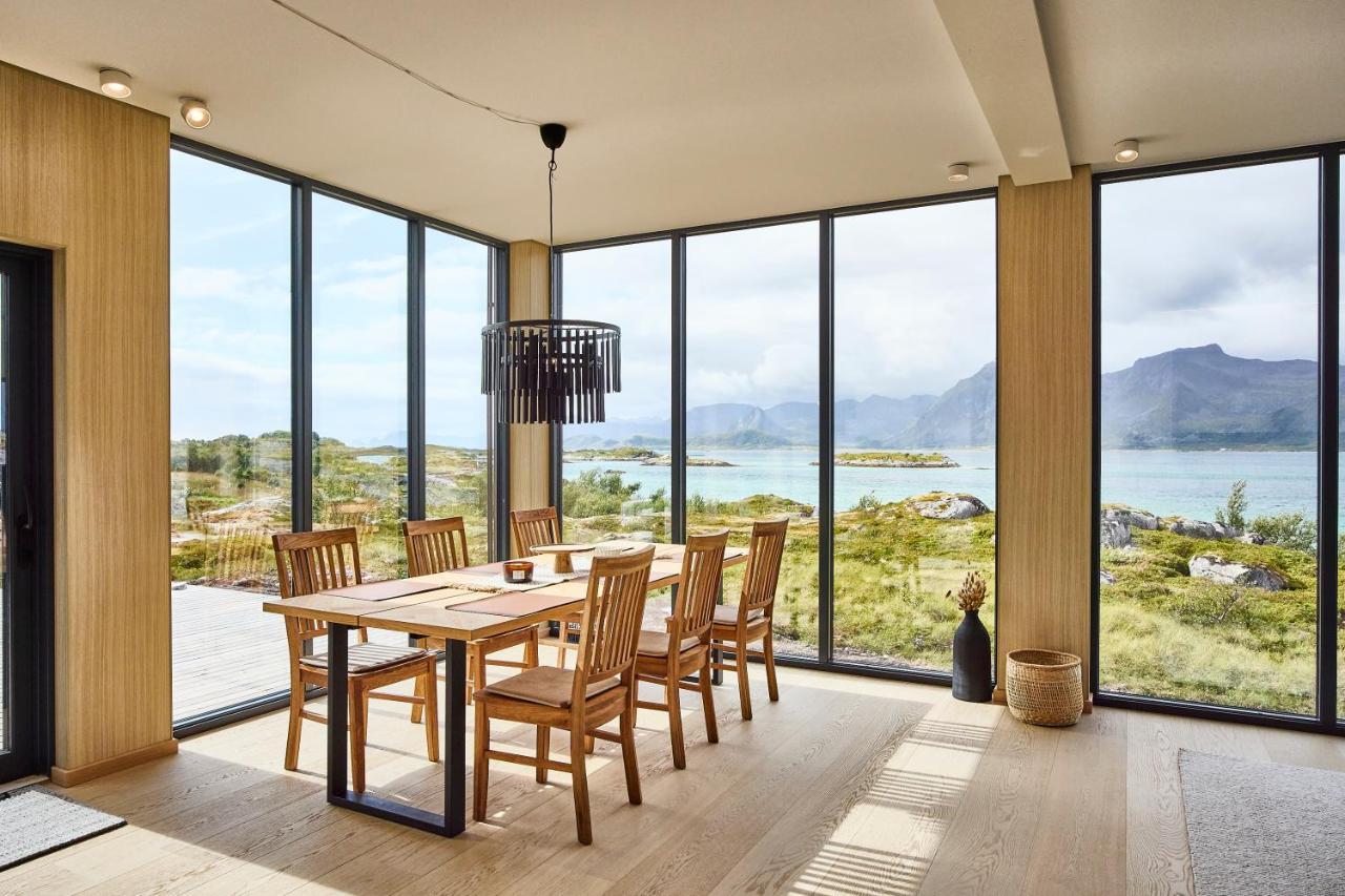 New! Lofoten Luxury Home Near Henningsvaer Lyngværet Eksteriør billede